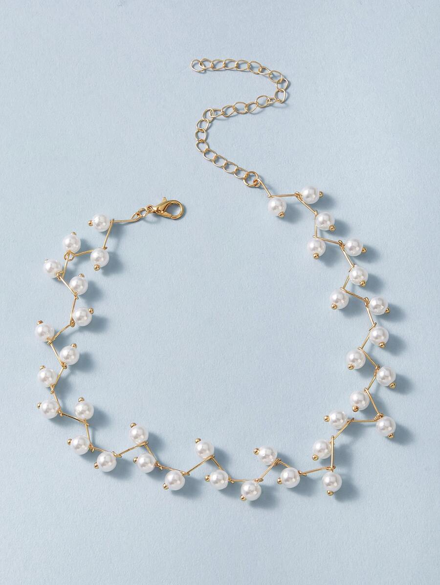 Saphirae Pearl Choker