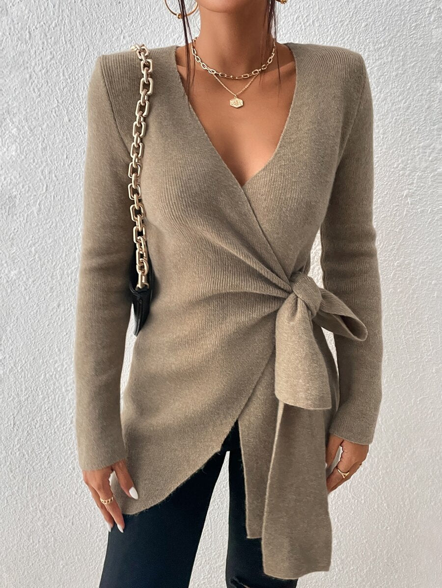 Edina Side-Tie Sweater