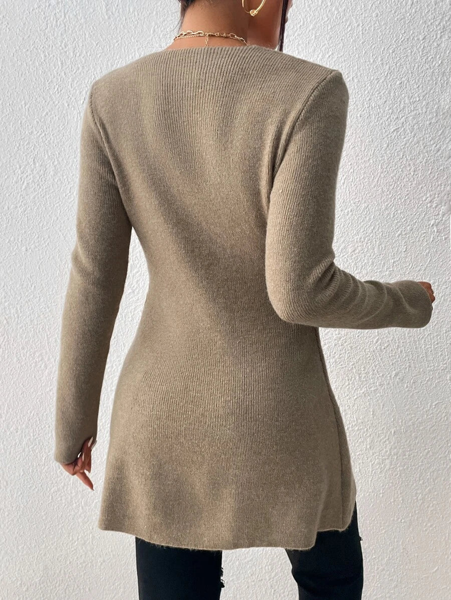 Edina Side-Tie Sweater