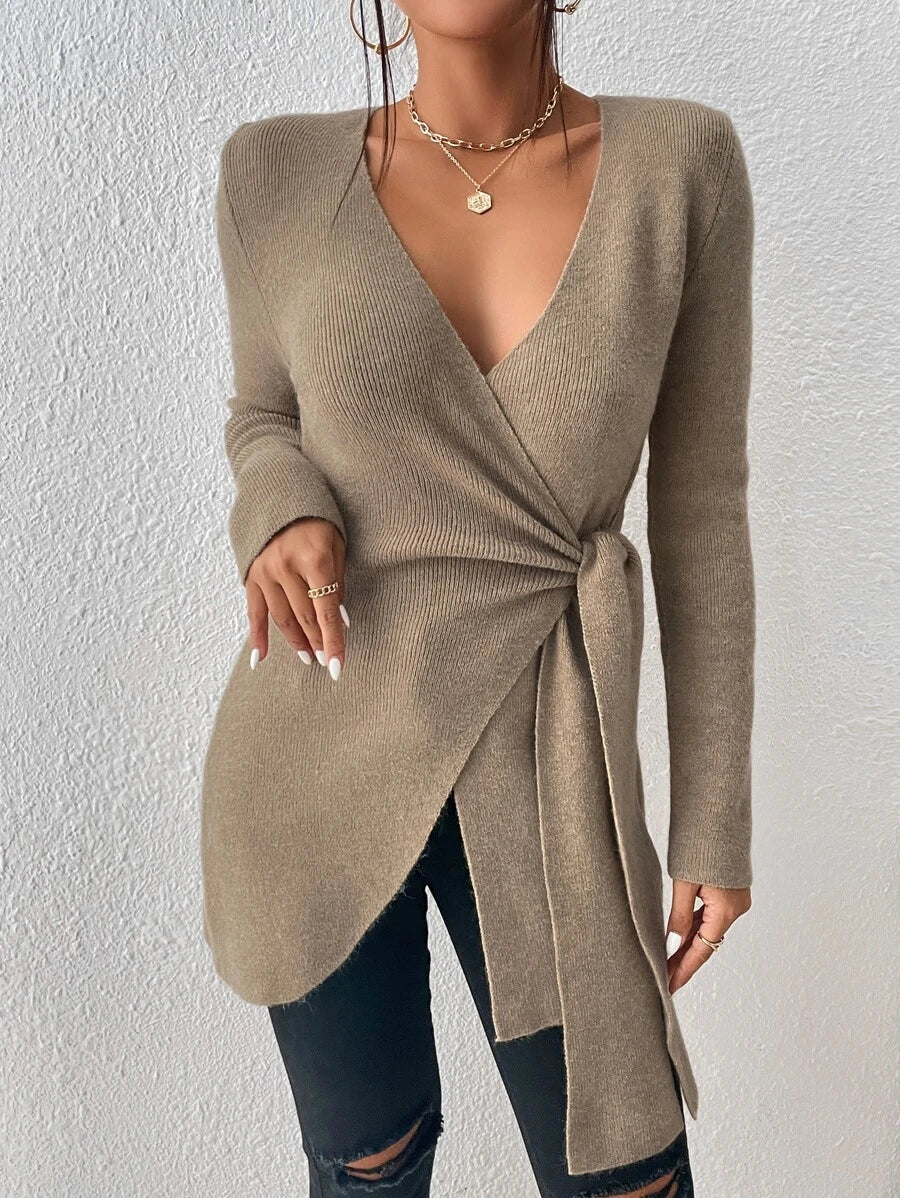 Edina Side-Tie Sweater