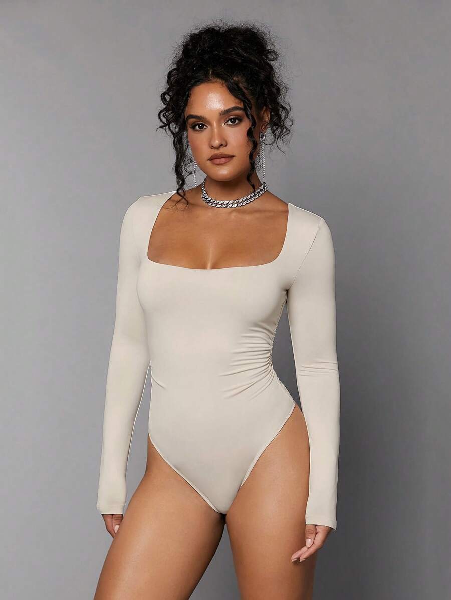 Maysa Square Neck Bodysuit