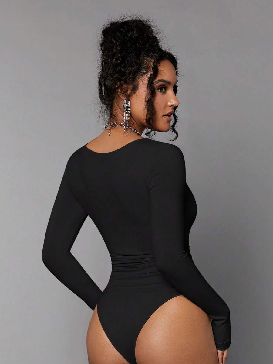 Maysa Square Neck Bodysuit