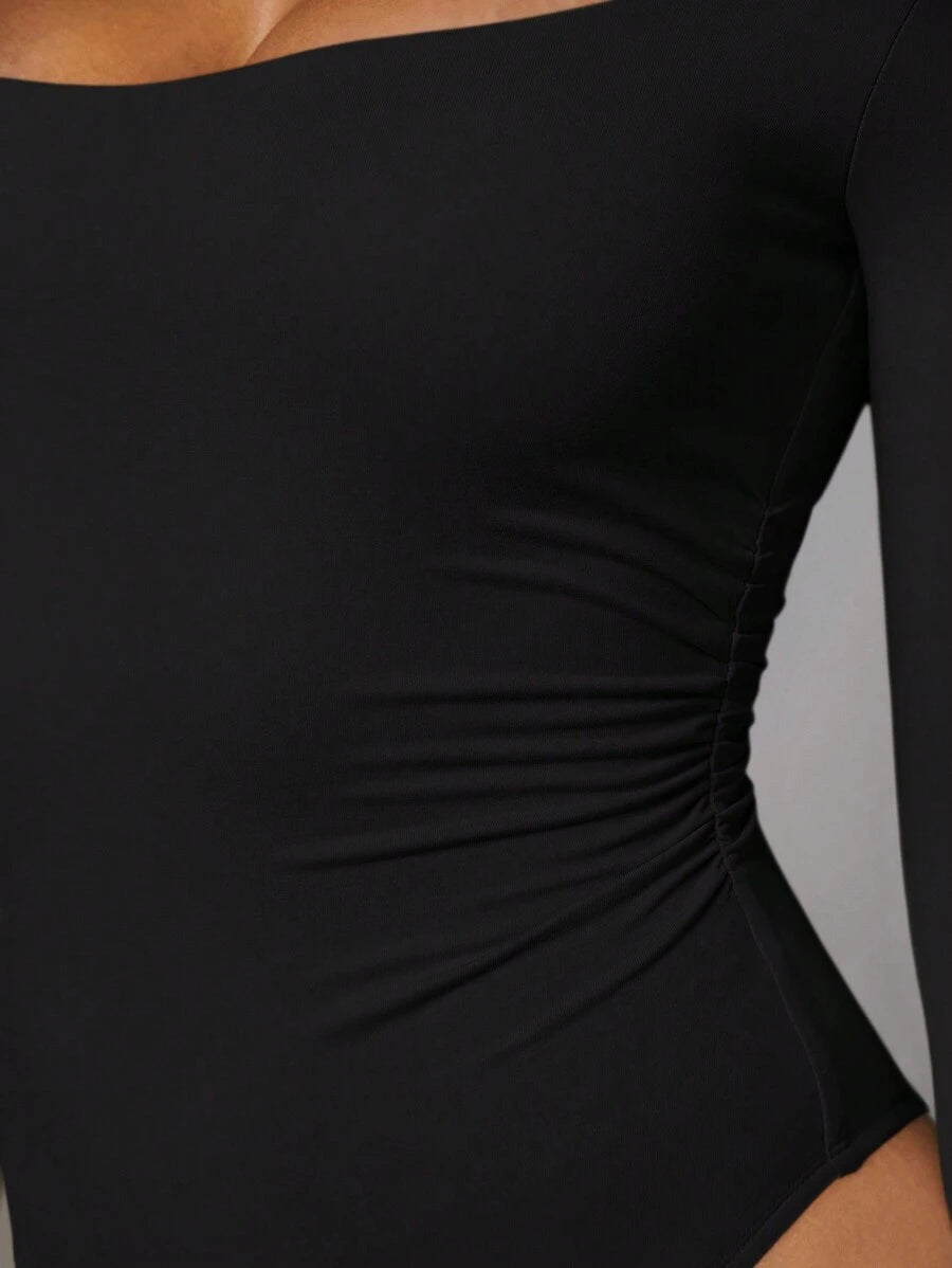 Maysa Square Neck Bodysuit