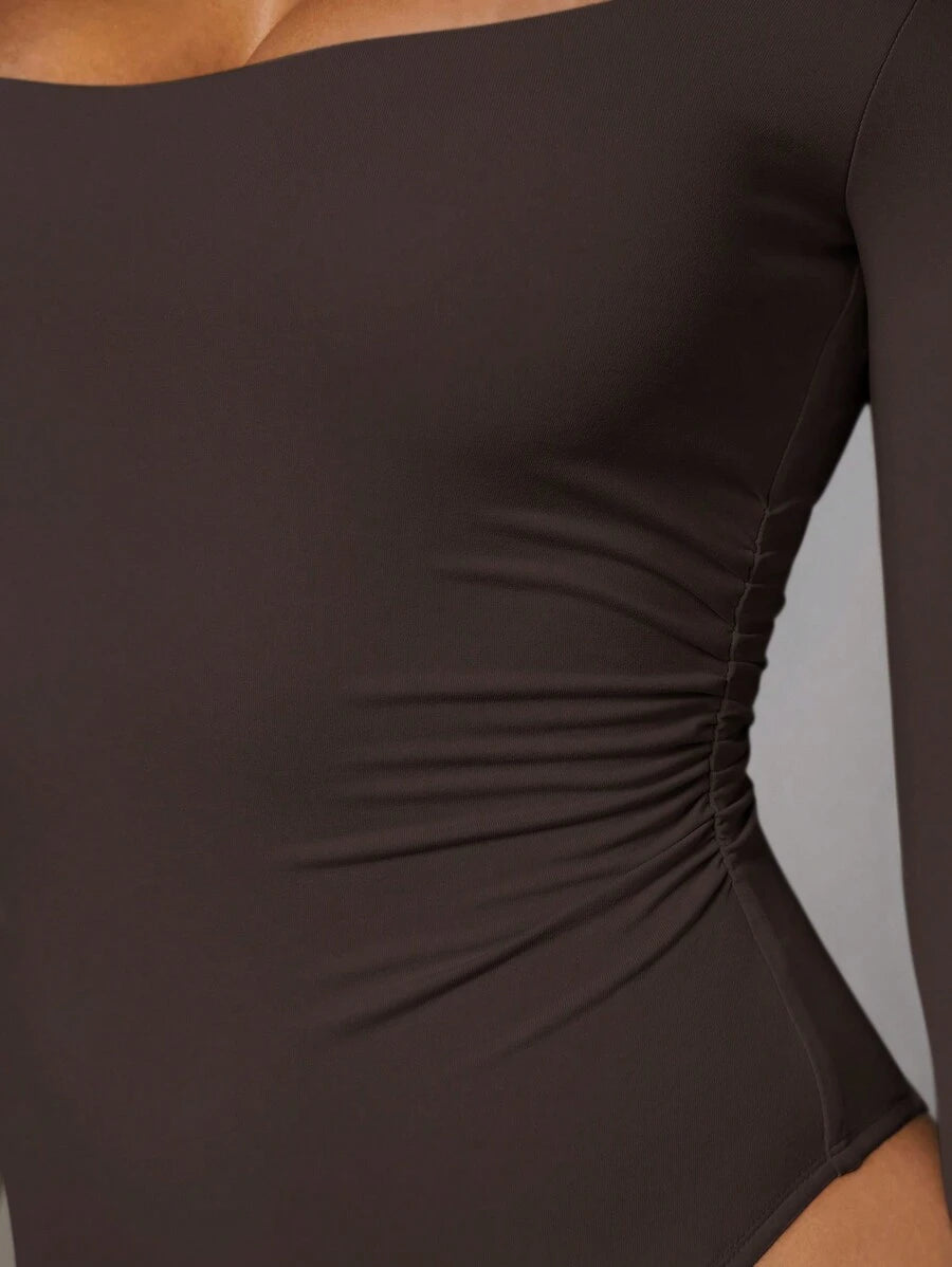 Maysa Square Neck Bodysuit