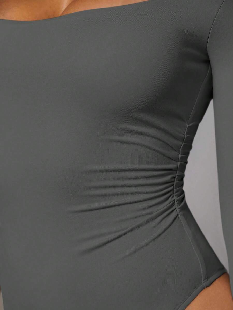 Maysa Square Neck Bodysuit