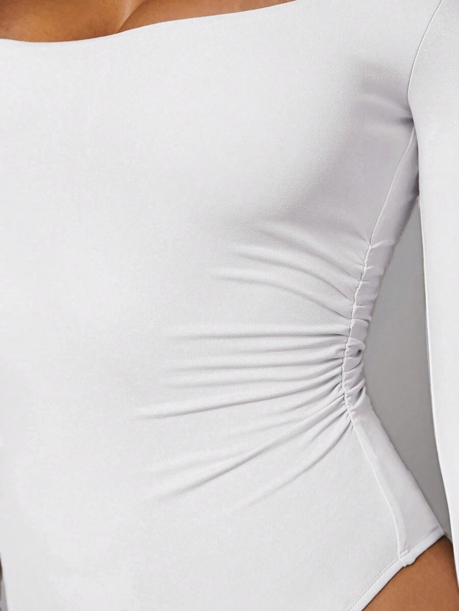 Maysa Square Neck Bodysuit