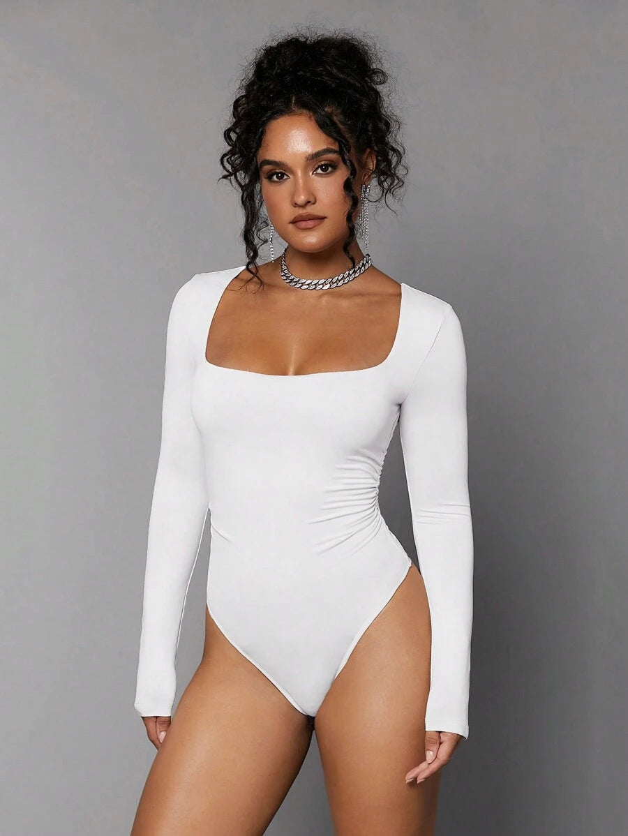 Maysa Square Neck Bodysuit