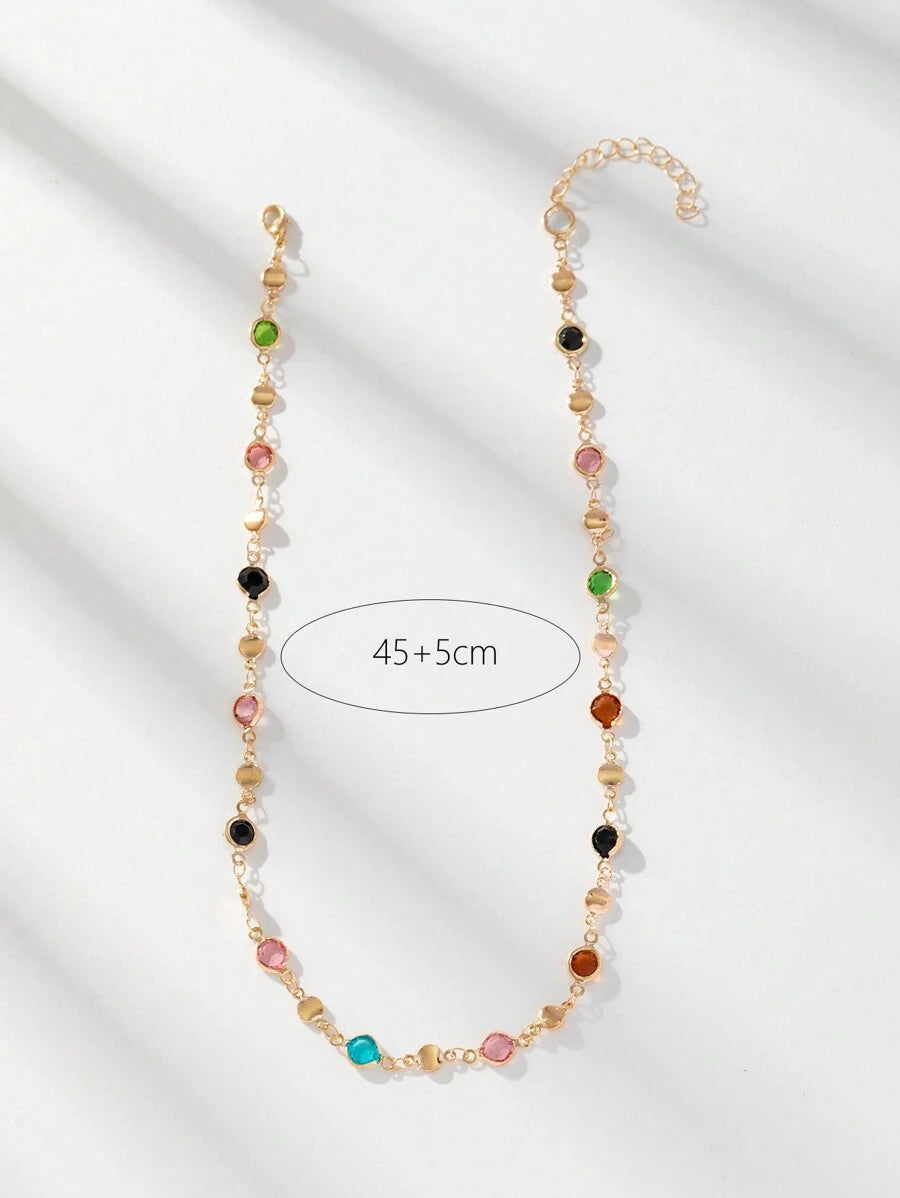Lyrielle Rhinestone Necklace