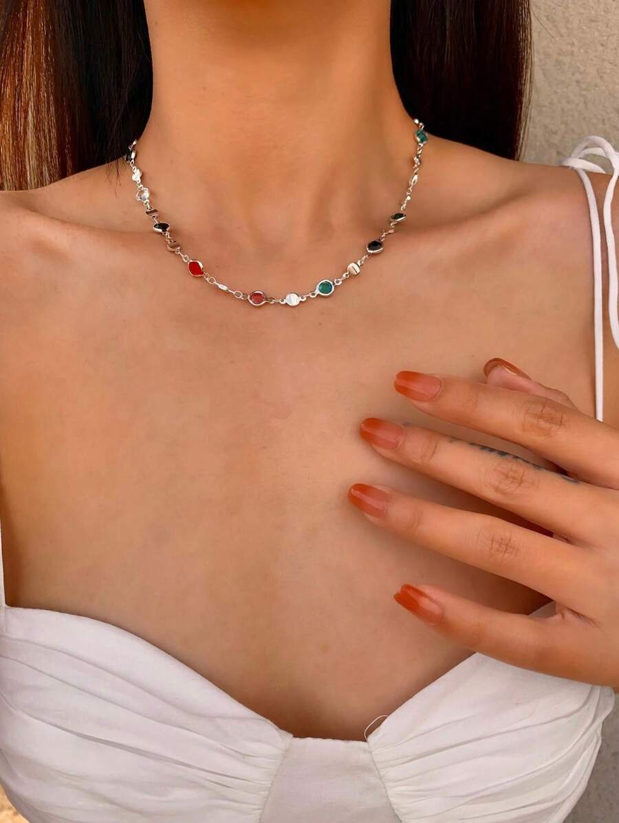Lyrielle Rhinestone Necklace