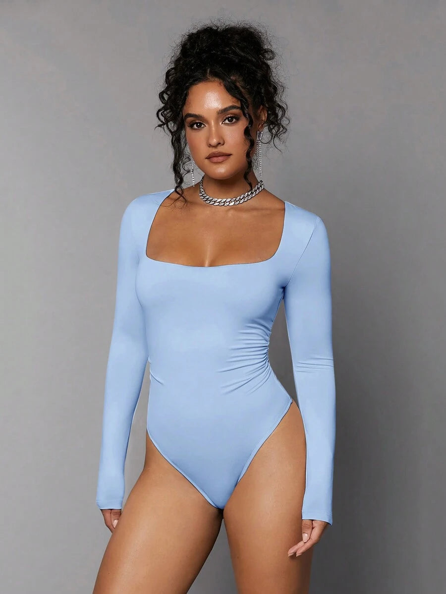 Maysa Square Neck Bodysuit