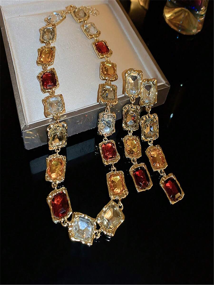 Avenlea Diamond Necklace/Earrings