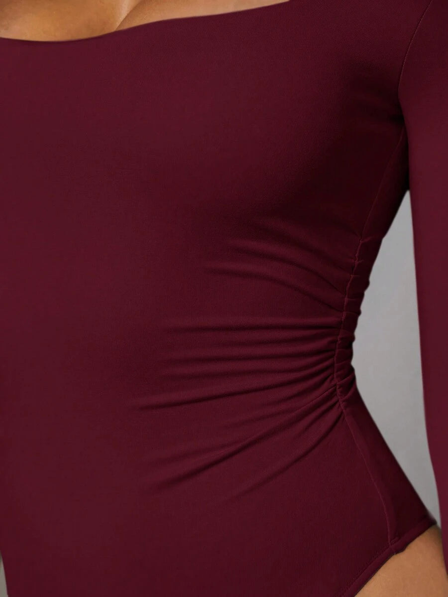Maysa Square Neck Bodysuit