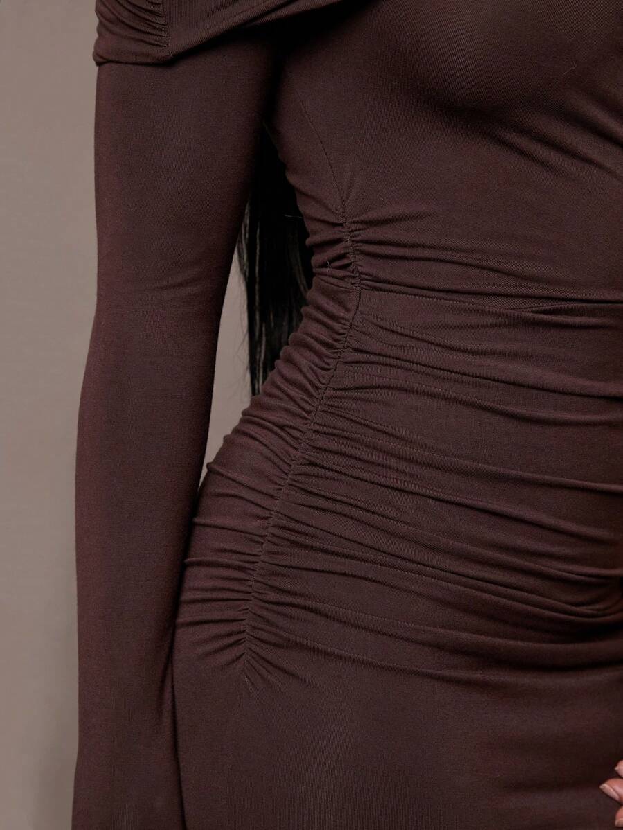 Nayla Long-Sleeve Dress