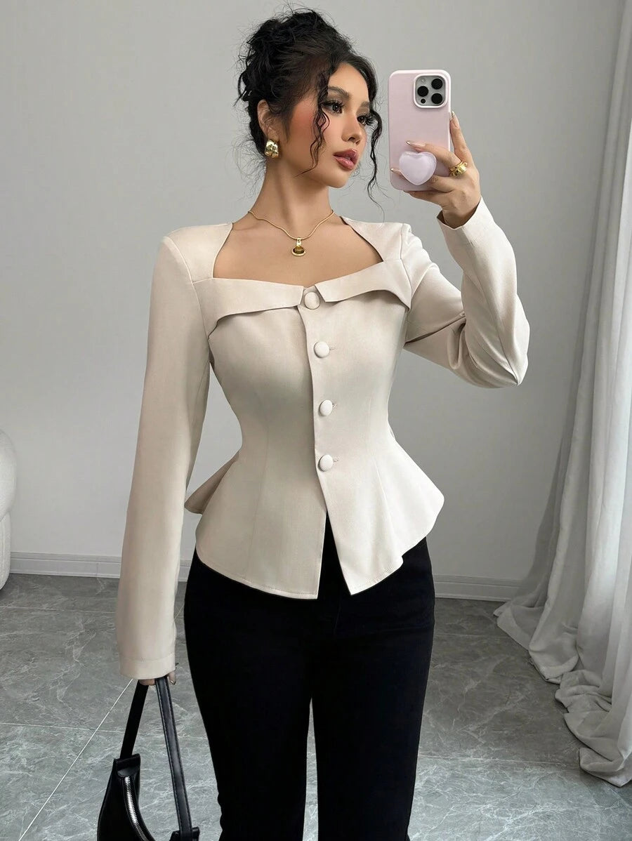 Zoidal Collar Button Down
