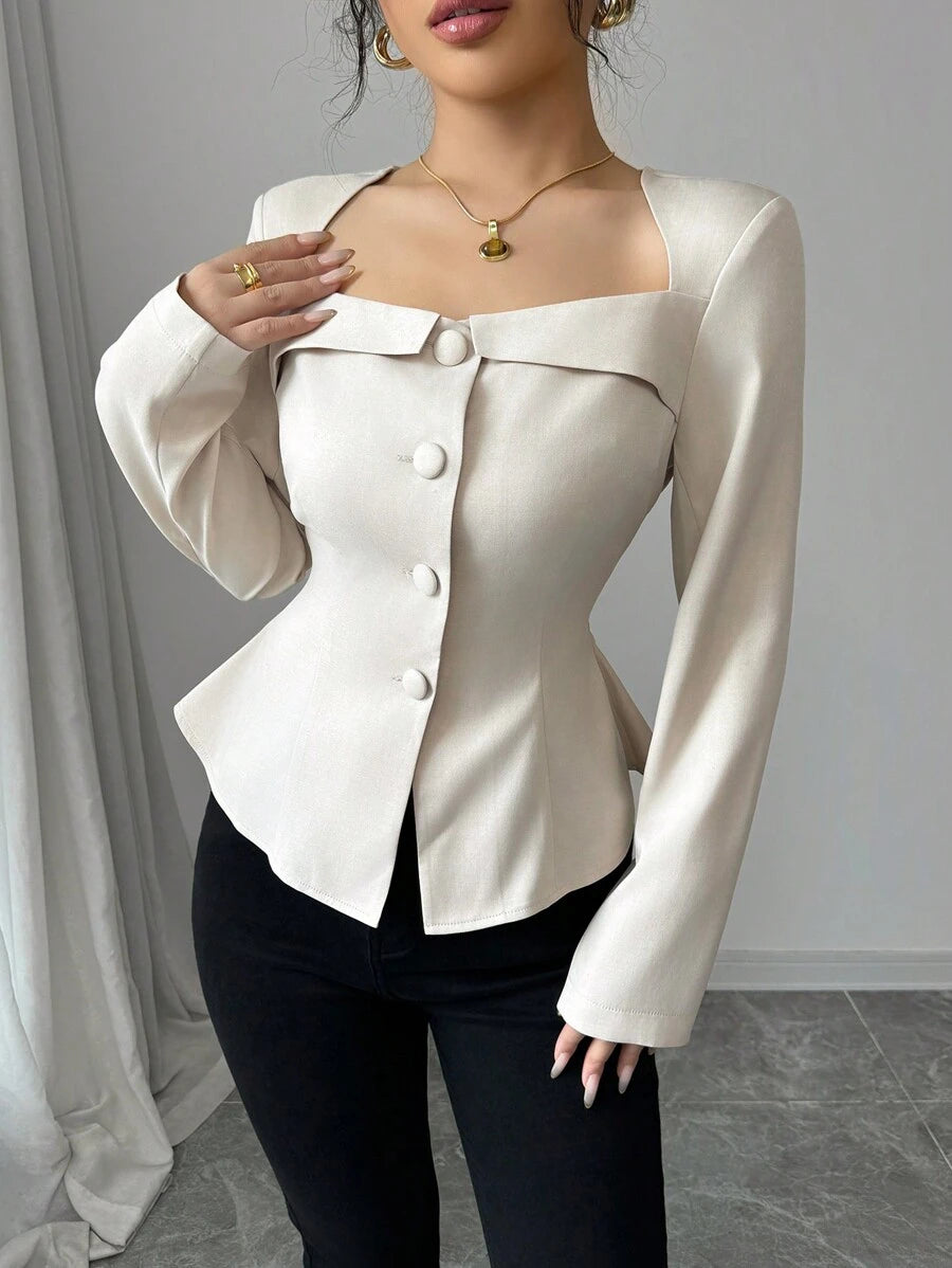 Zoidal Collar Button Down