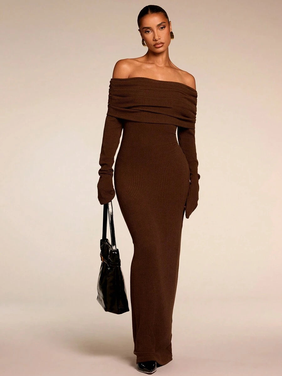 Anisa Off-Shoulder Dress