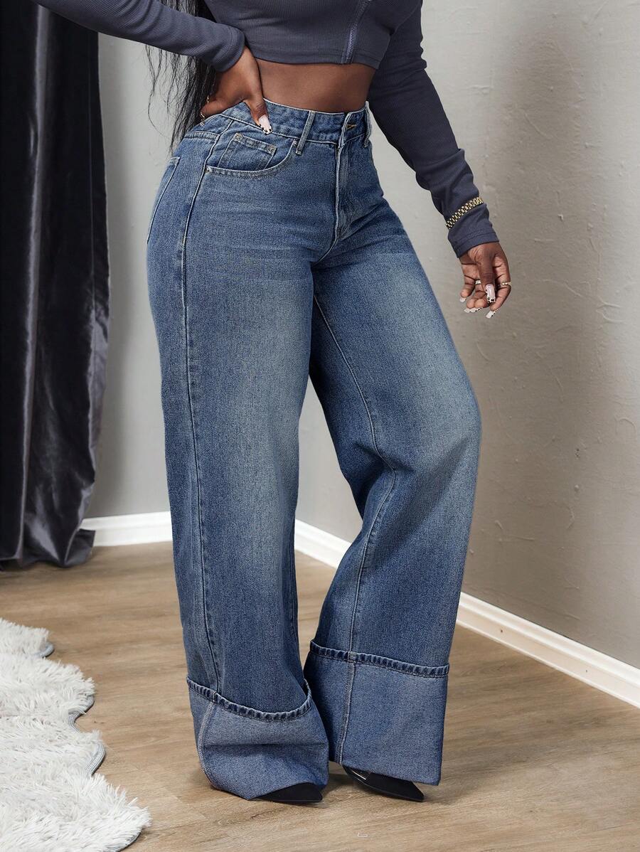 Faye Straight-Leg Jeans