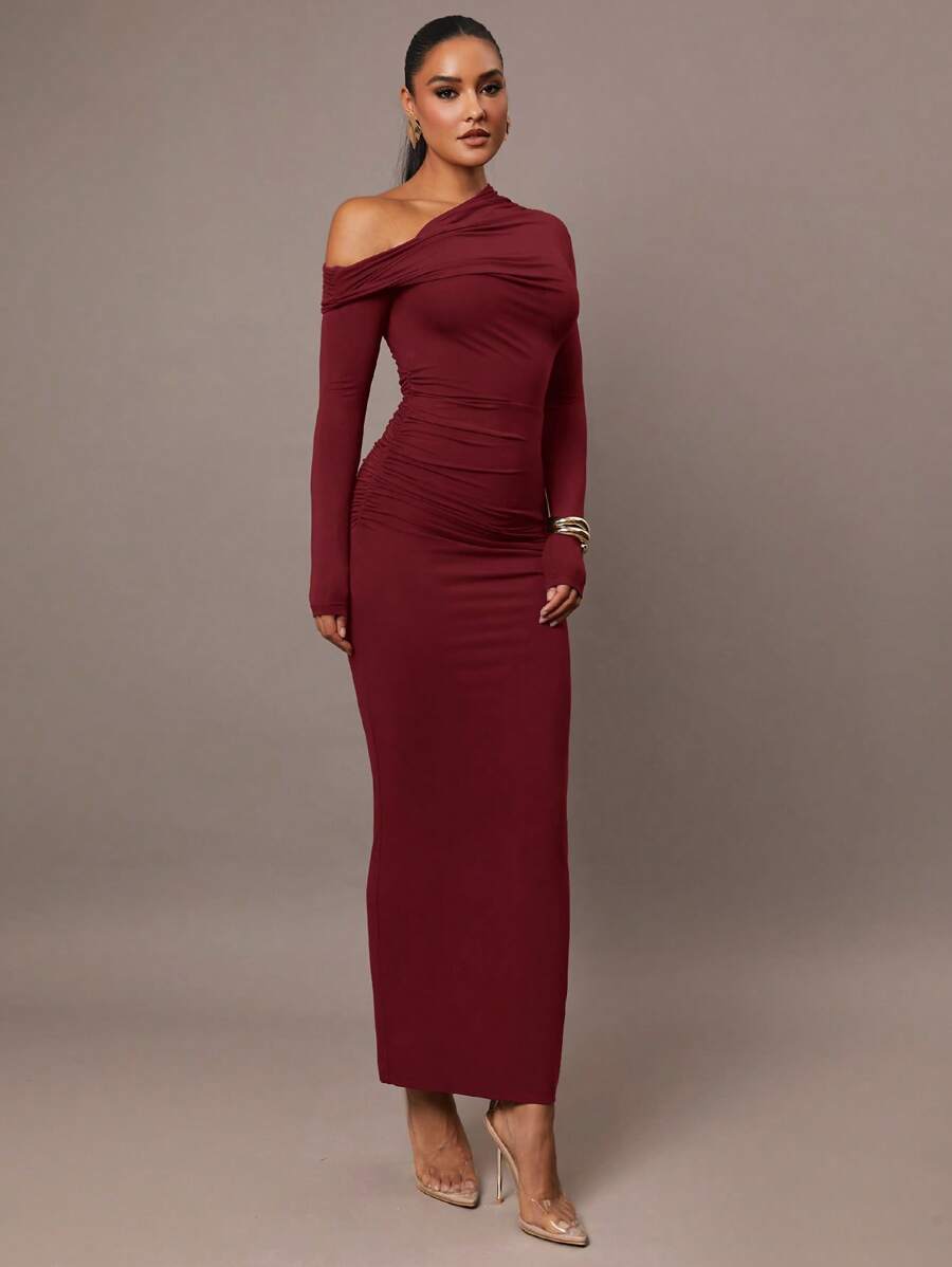 Nayla Long-Sleeve Dress