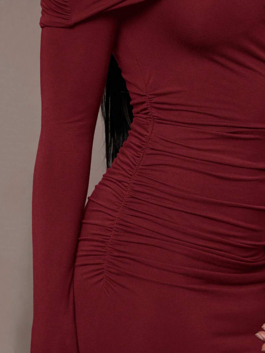 Nayla Long-Sleeve Dress