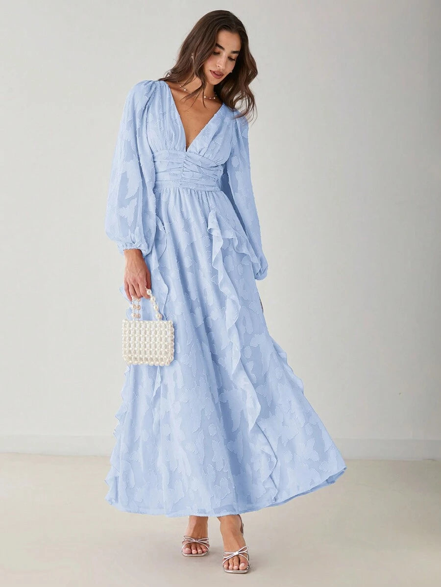 Karen Ruffled Dress