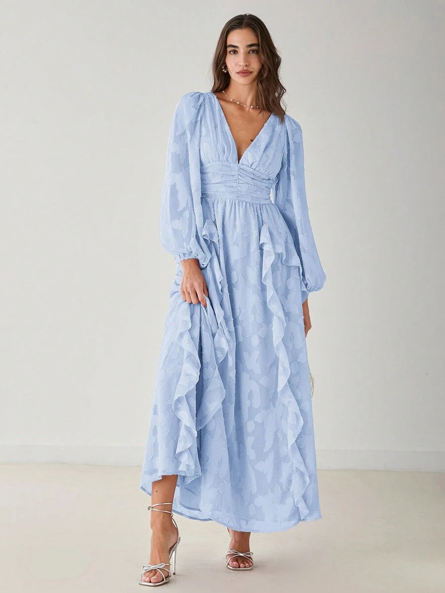 Karen Ruffled Dress