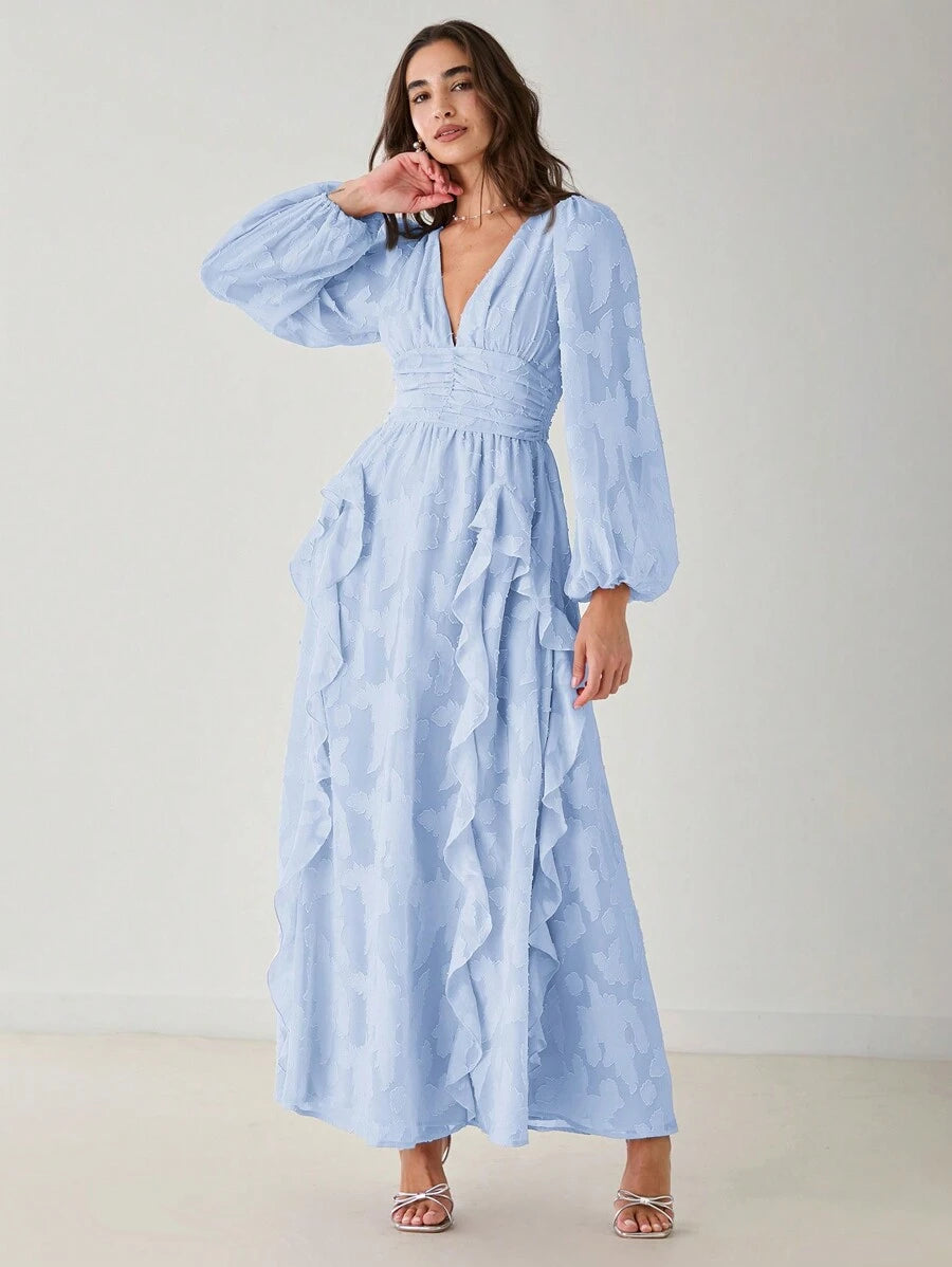 Karen Ruffled Dress