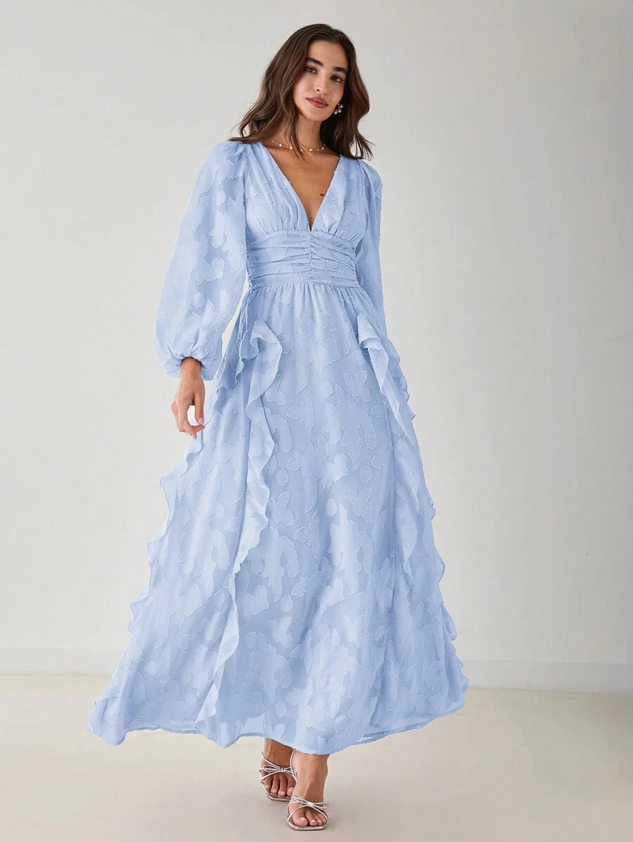 Karen Ruffled Dress