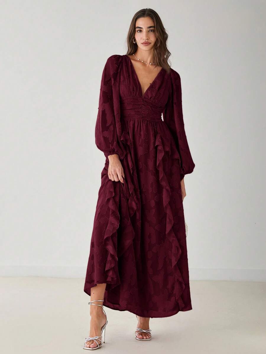 Karen Ruffled Dress