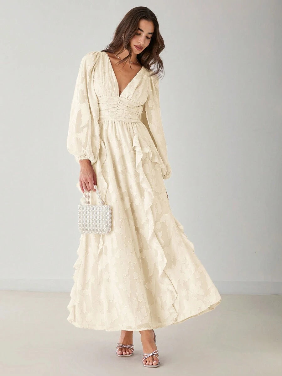 Karen Ruffled Dress