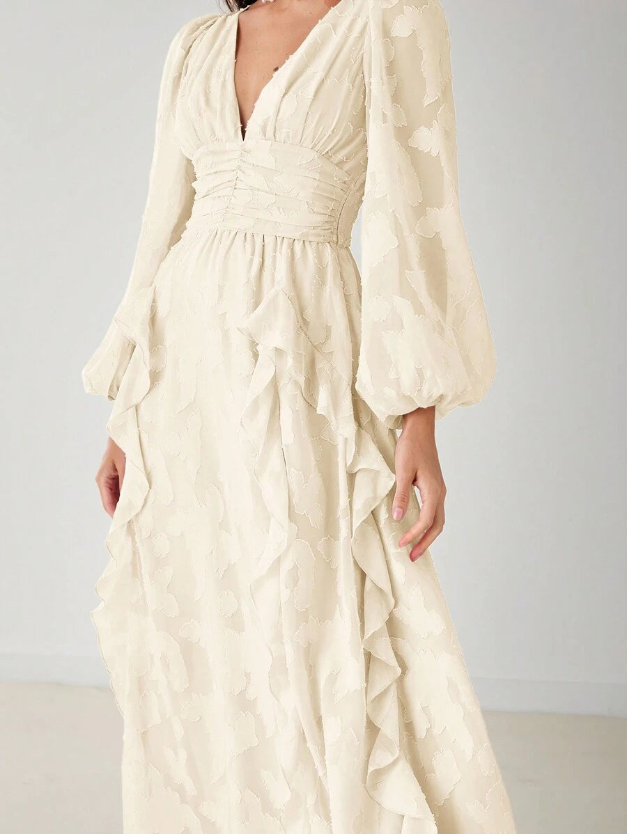Karen Ruffled Dress