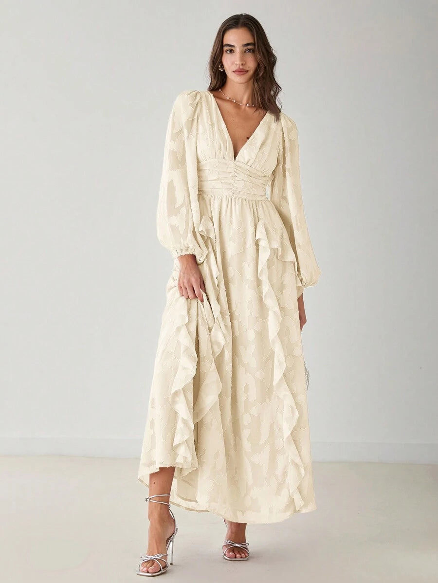 Karen Ruffled Dress