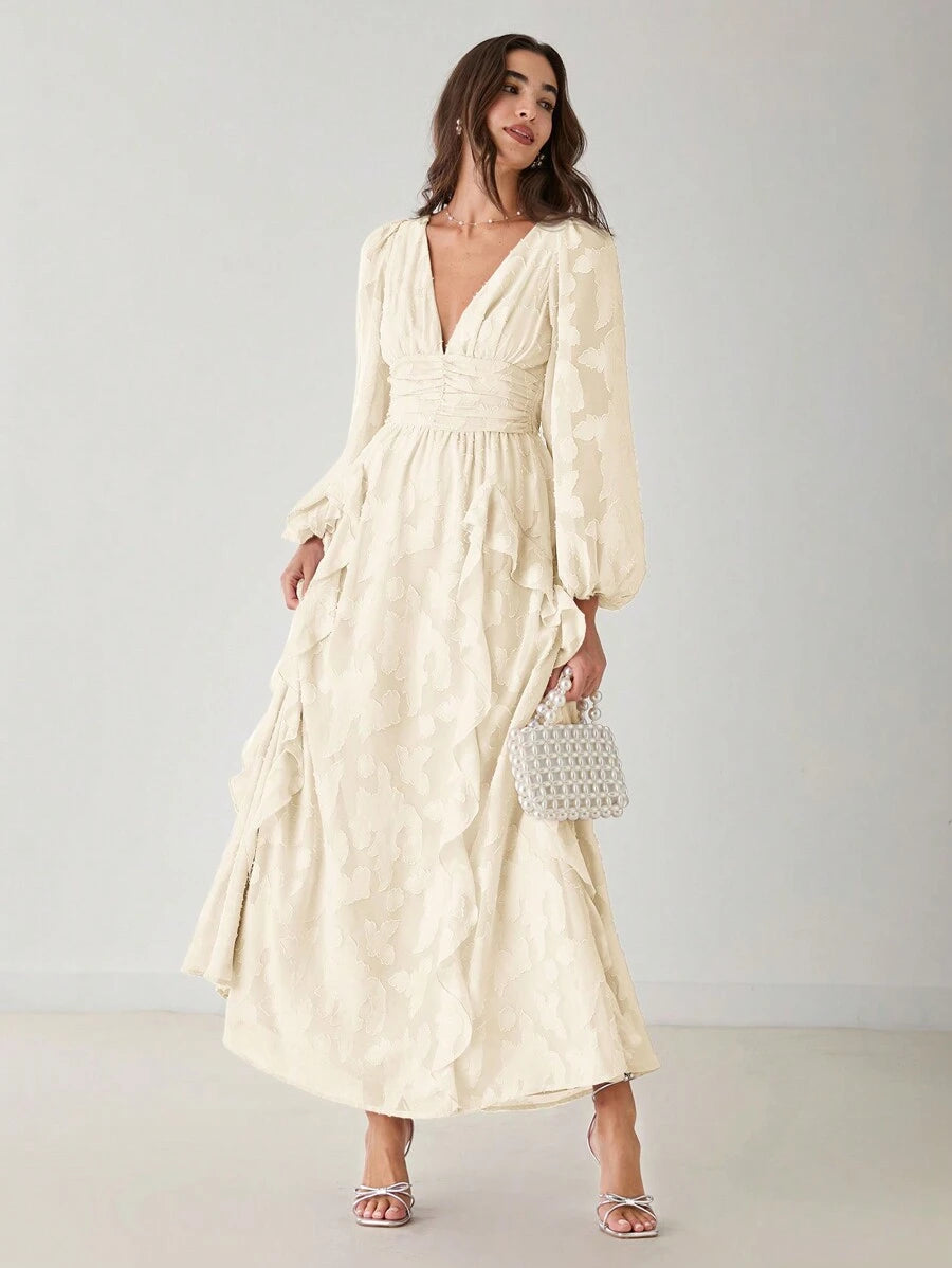 Karen Ruffled Dress