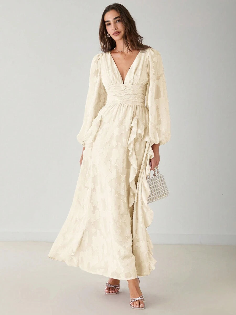 Karen Ruffled Dress