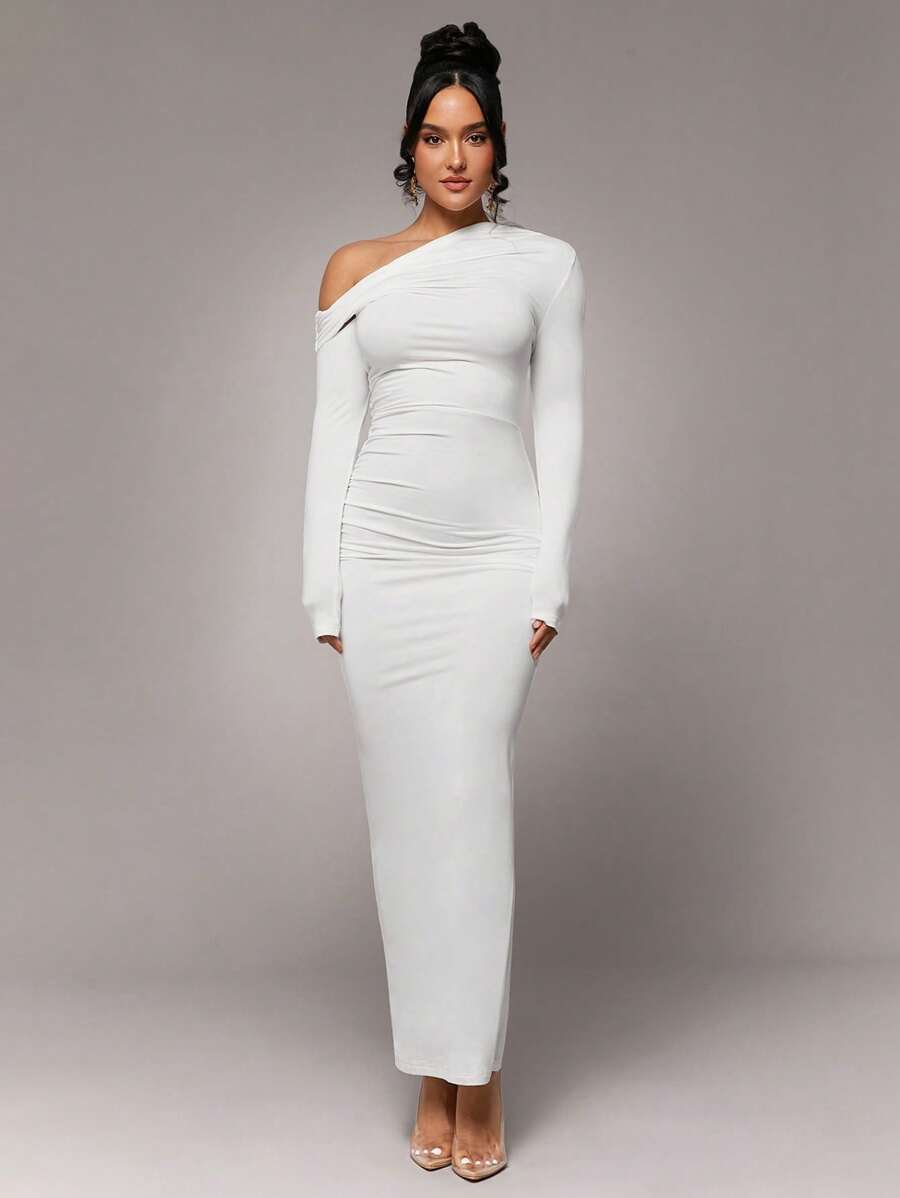 Nayla Long-Sleeve Dress