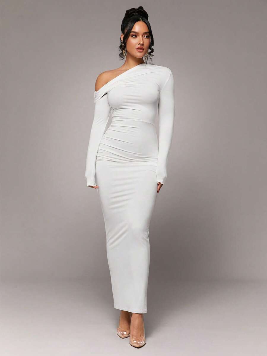 Nayla Long-Sleeve Dress