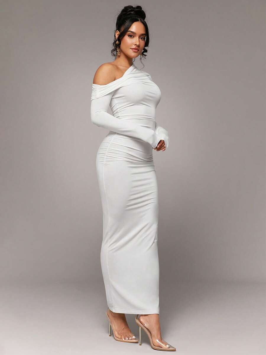 Nayla Long-Sleeve Dress