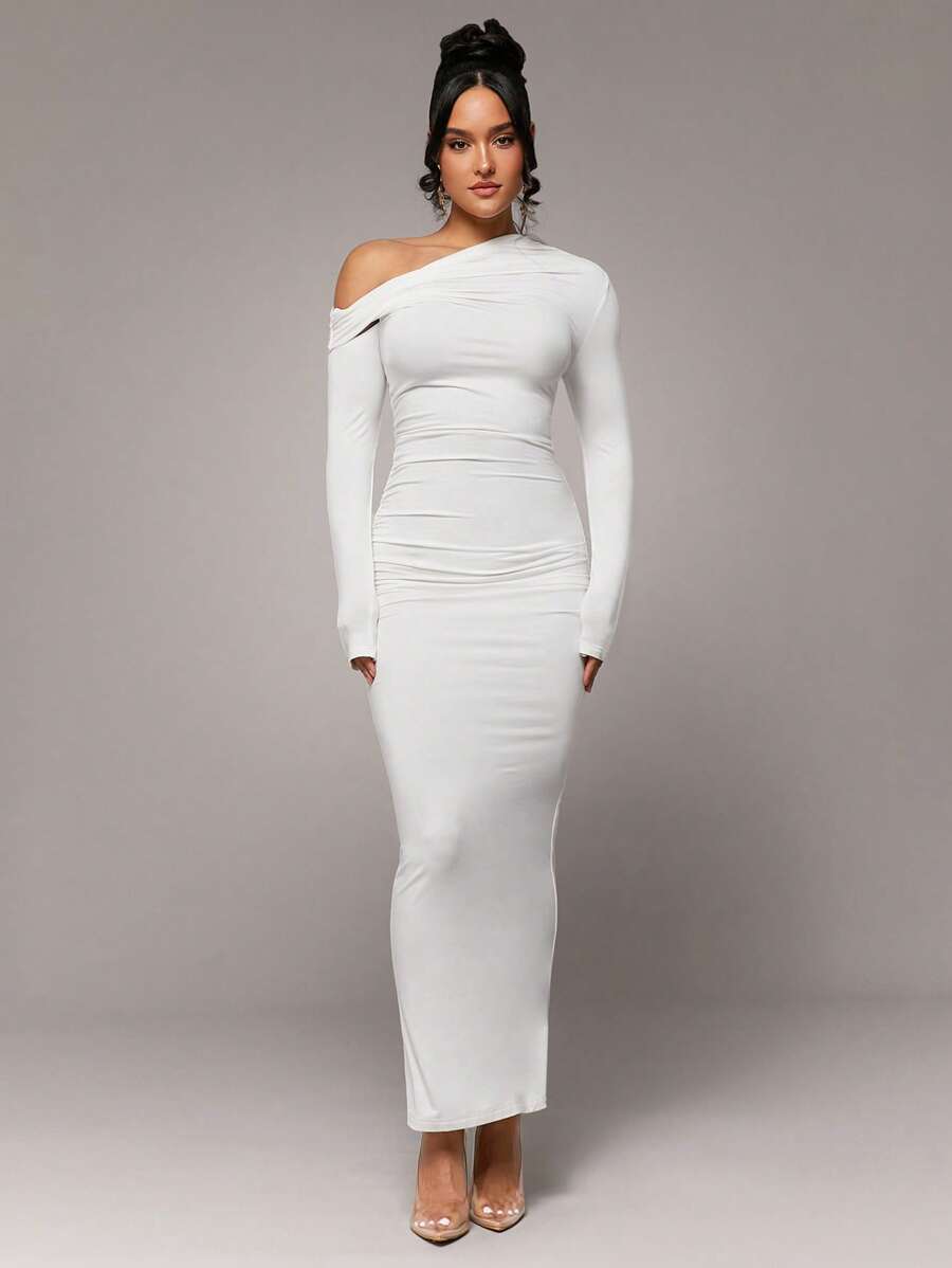 Nayla Long-Sleeve Dress