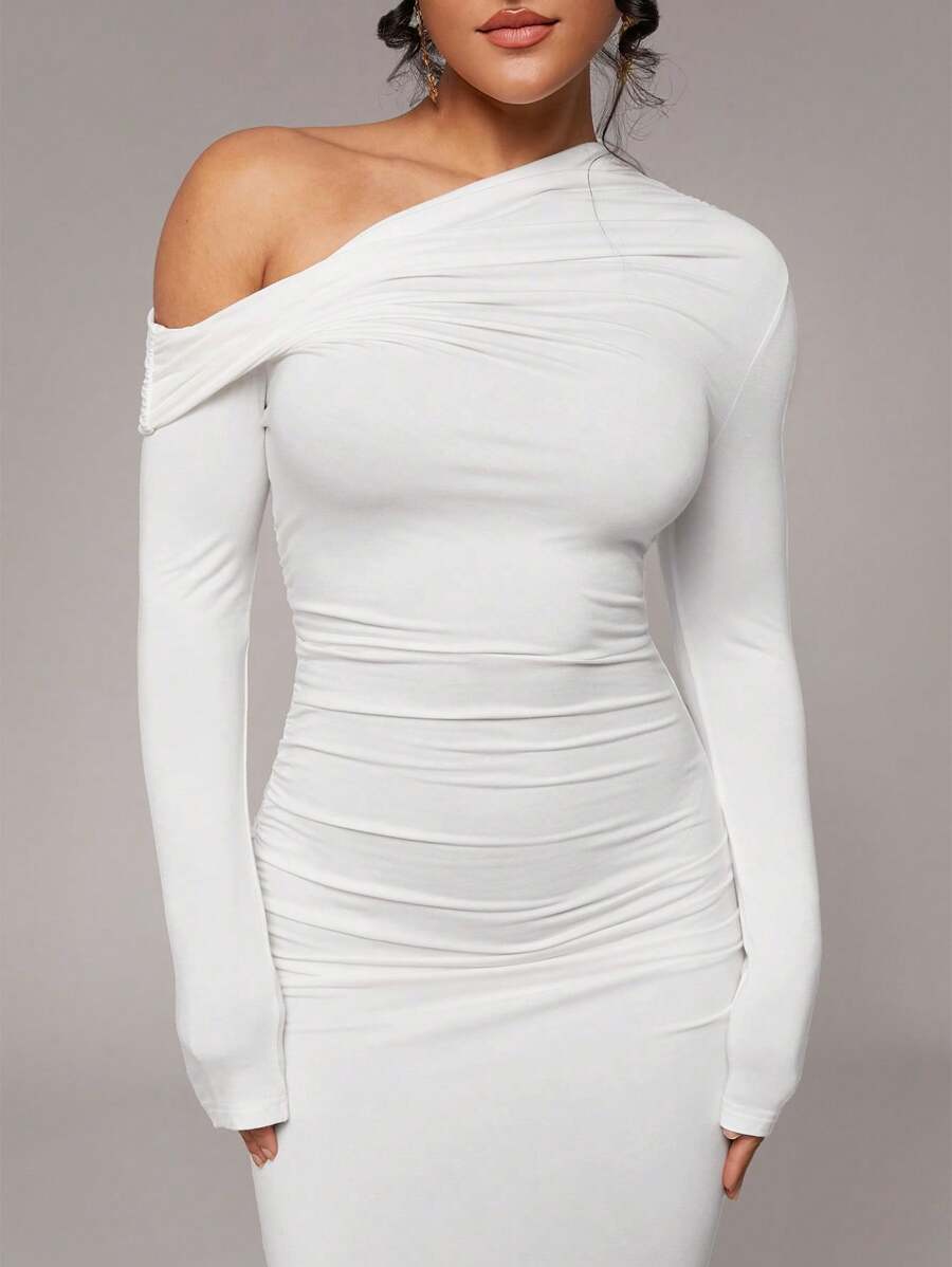 Nayla Long-Sleeve Dress