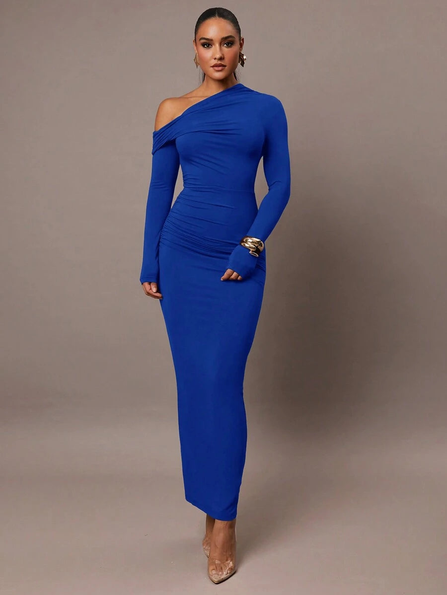 Nayla Long-Sleeve Dress
