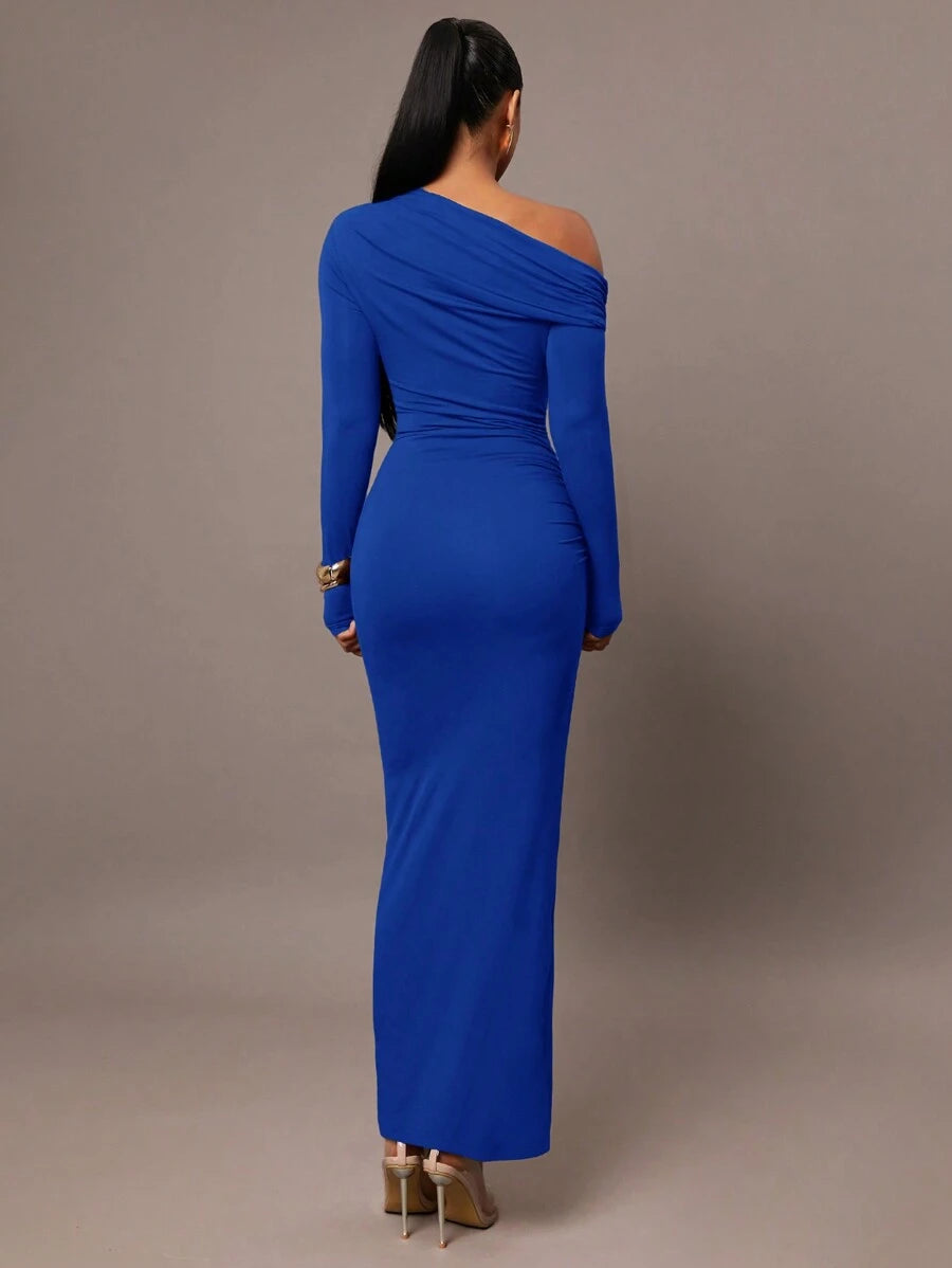 Nayla Long-Sleeve Dress