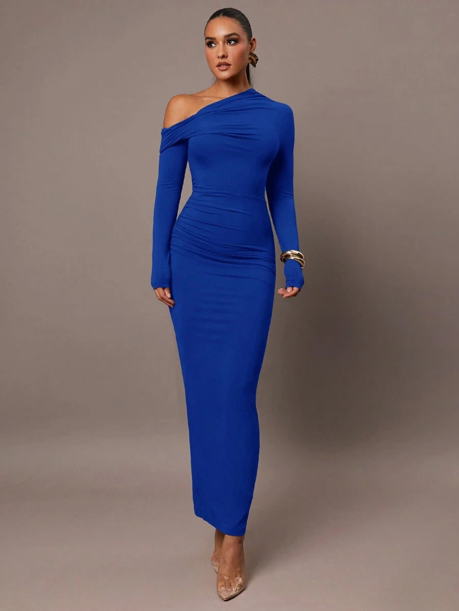 Nayla Long-Sleeve Dress