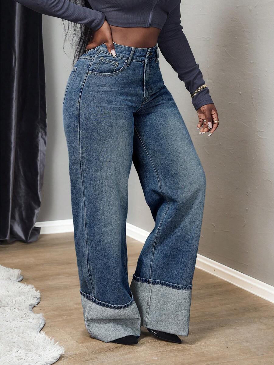 Faye Straight-Leg Jeans