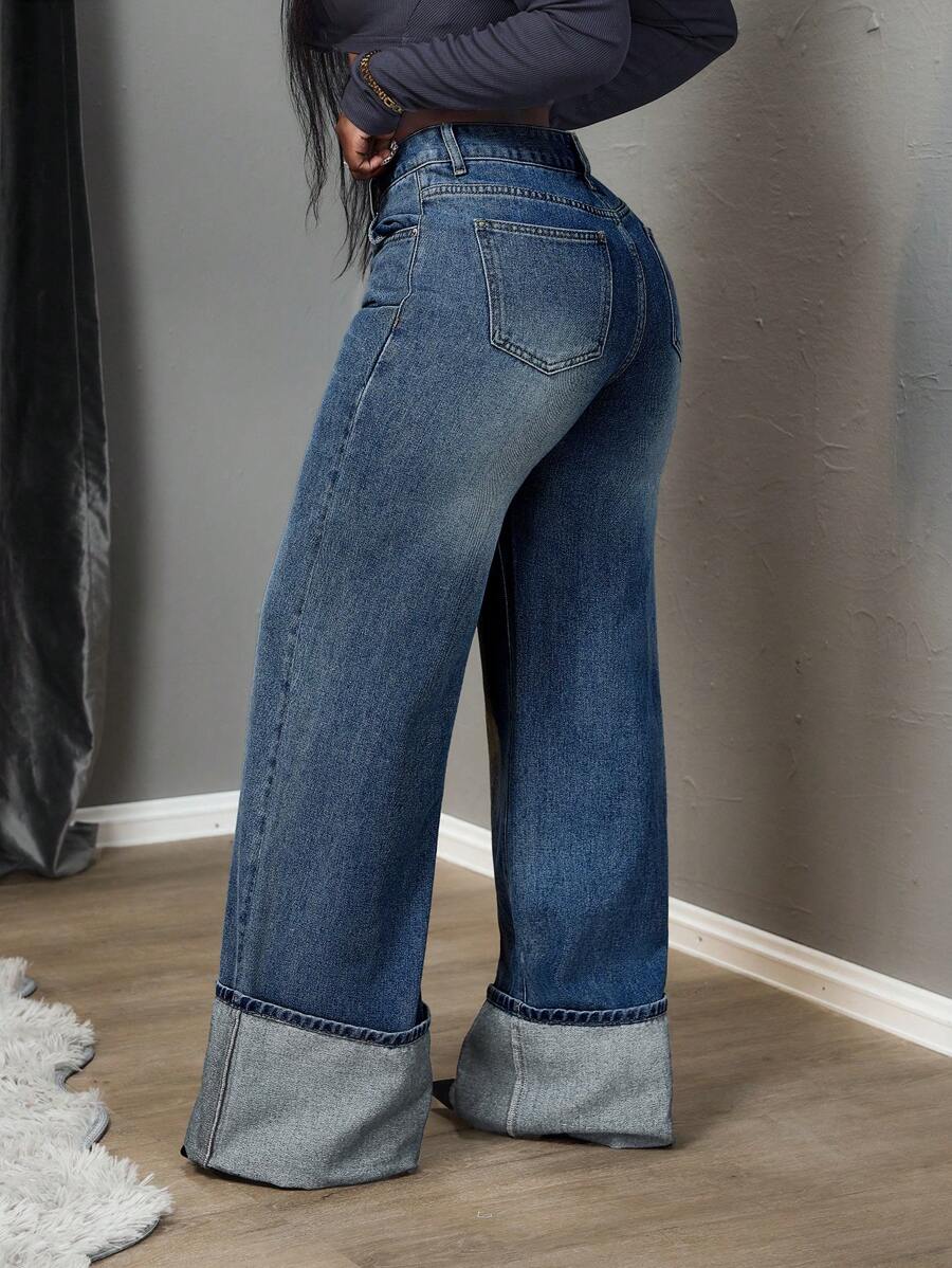 Faye Straight-Leg Jeans