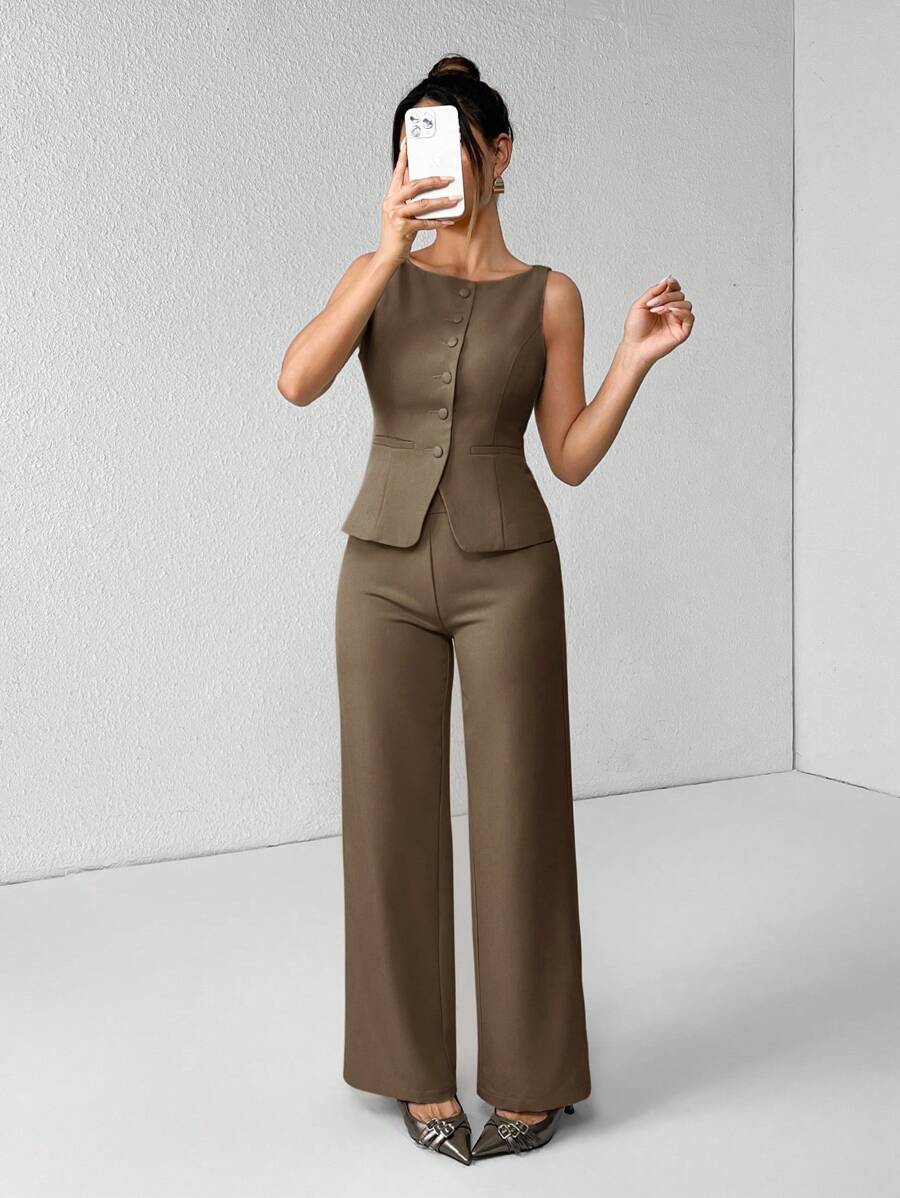 Carmina Vest Set (Petite)