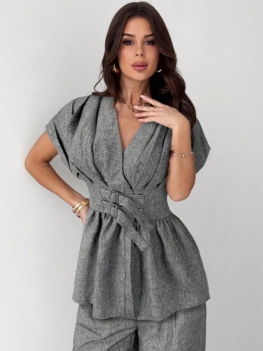 Calia Belted Pant Set