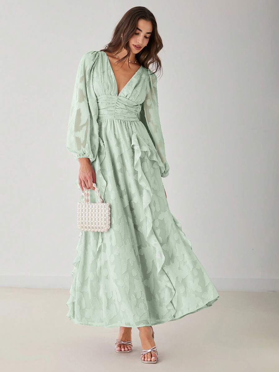 Karen Ruffled Dress