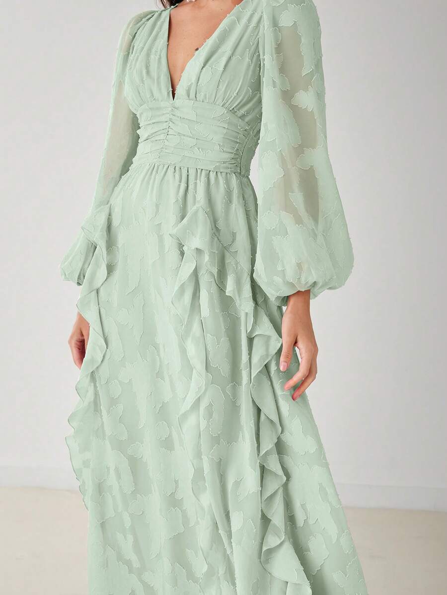 Karen Ruffled Dress