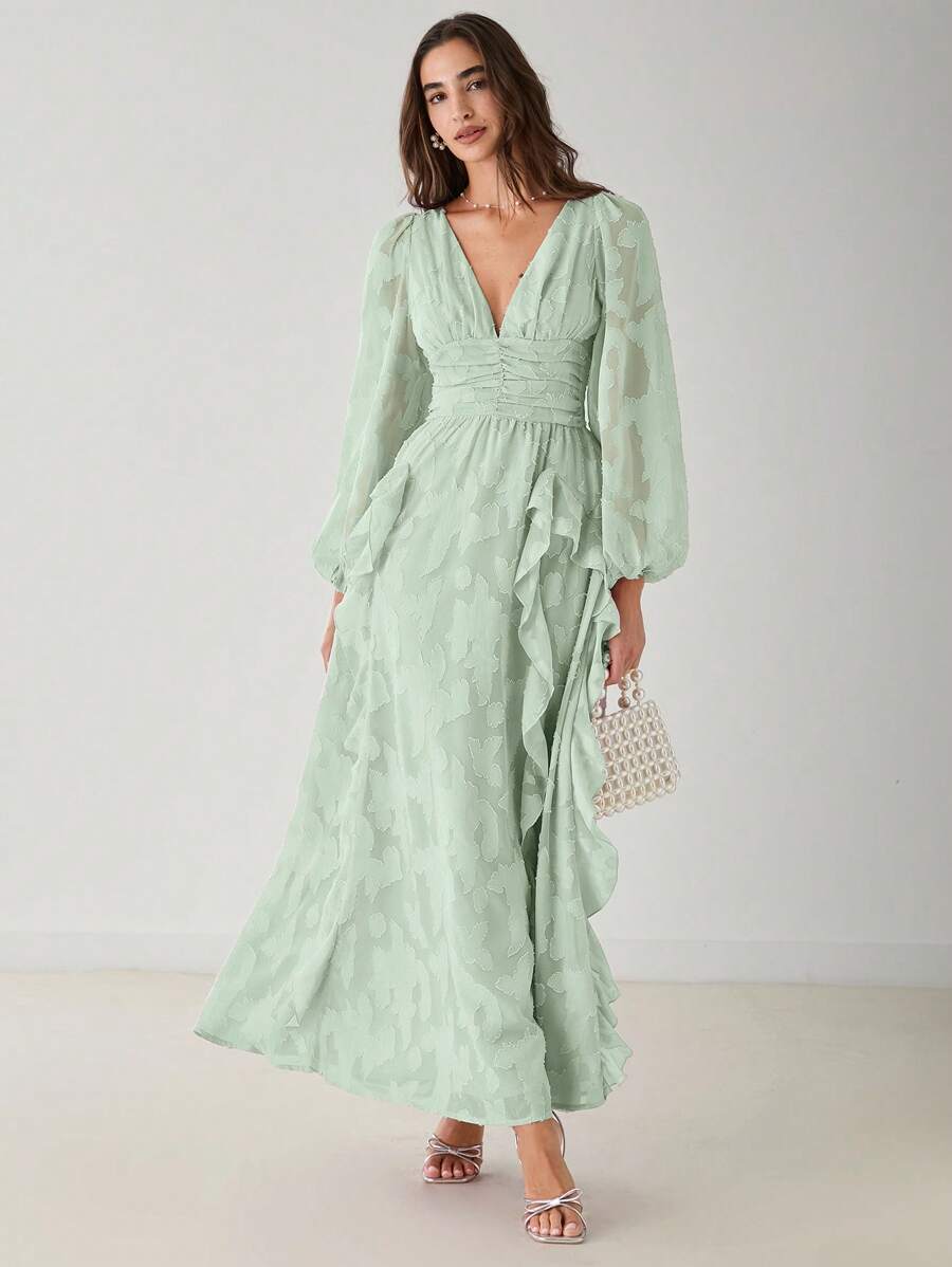 Karen Ruffled Dress