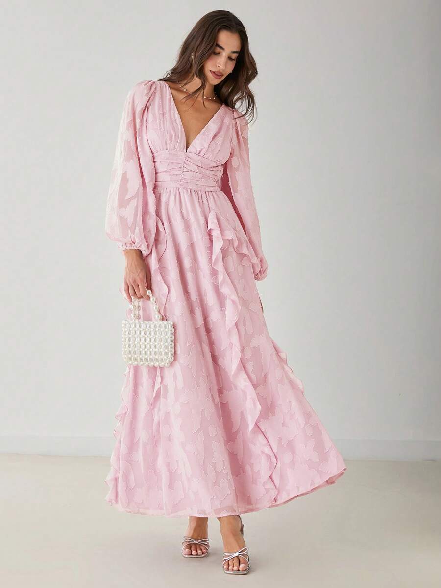 Karen Ruffled Dress