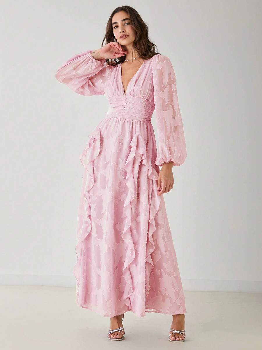 Karen Ruffled Dress